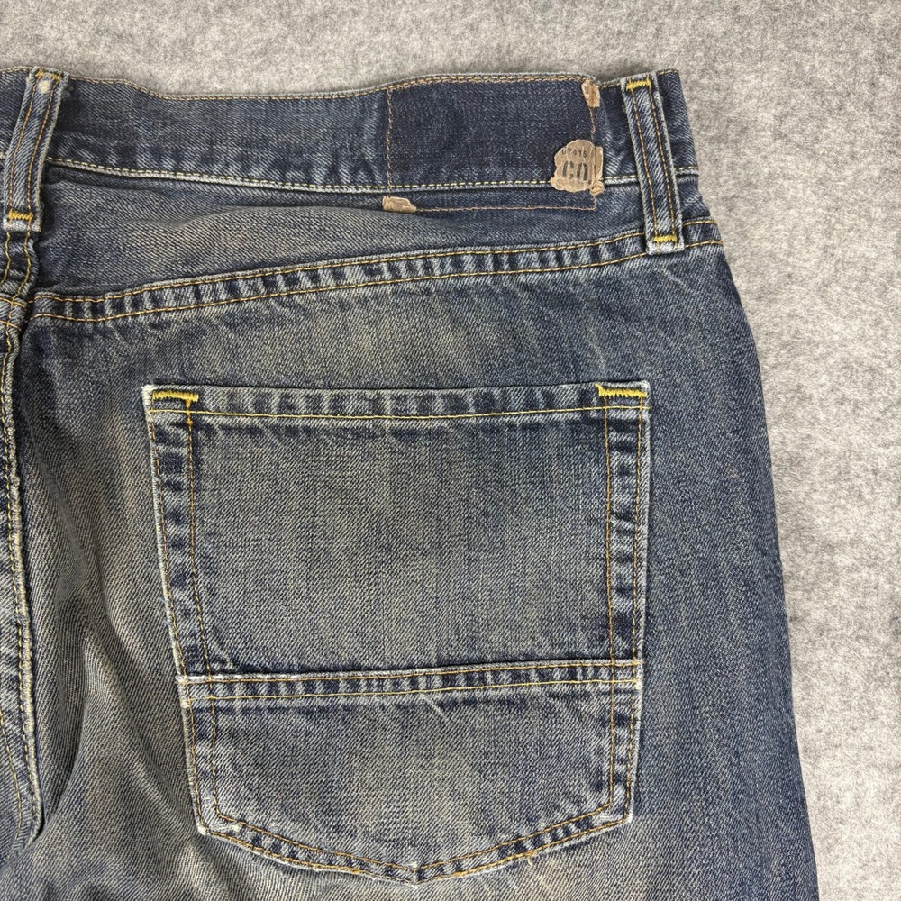 Nautica Jeans Co Mens 36x30 Relaxed Fit Blue Denim Medium Wash Vintage - Picture 5 of 8